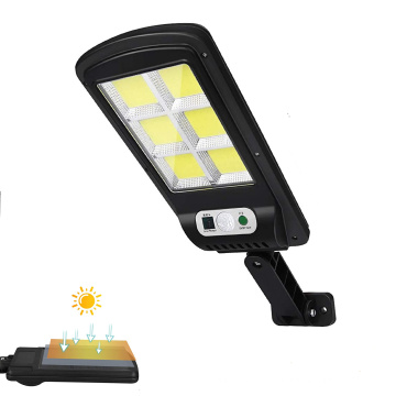 Luz de parede de segurança solar de sensor de movimento ao ar livre